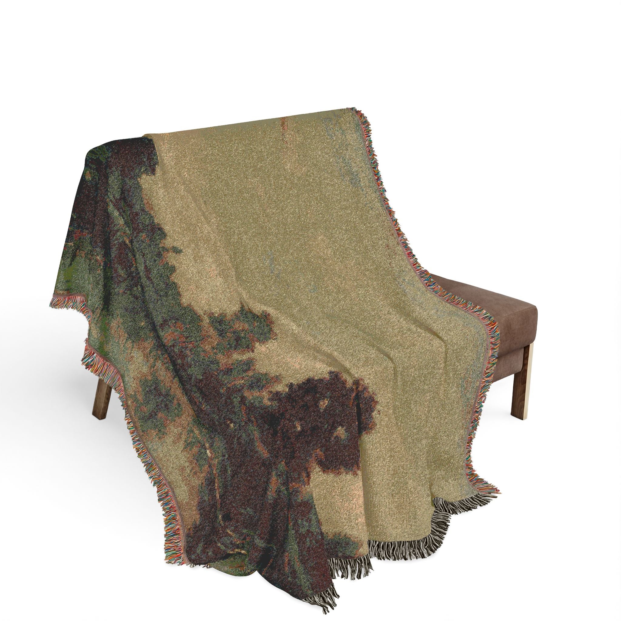 The Marsh Charles François Daubigny Tapestry Blanket