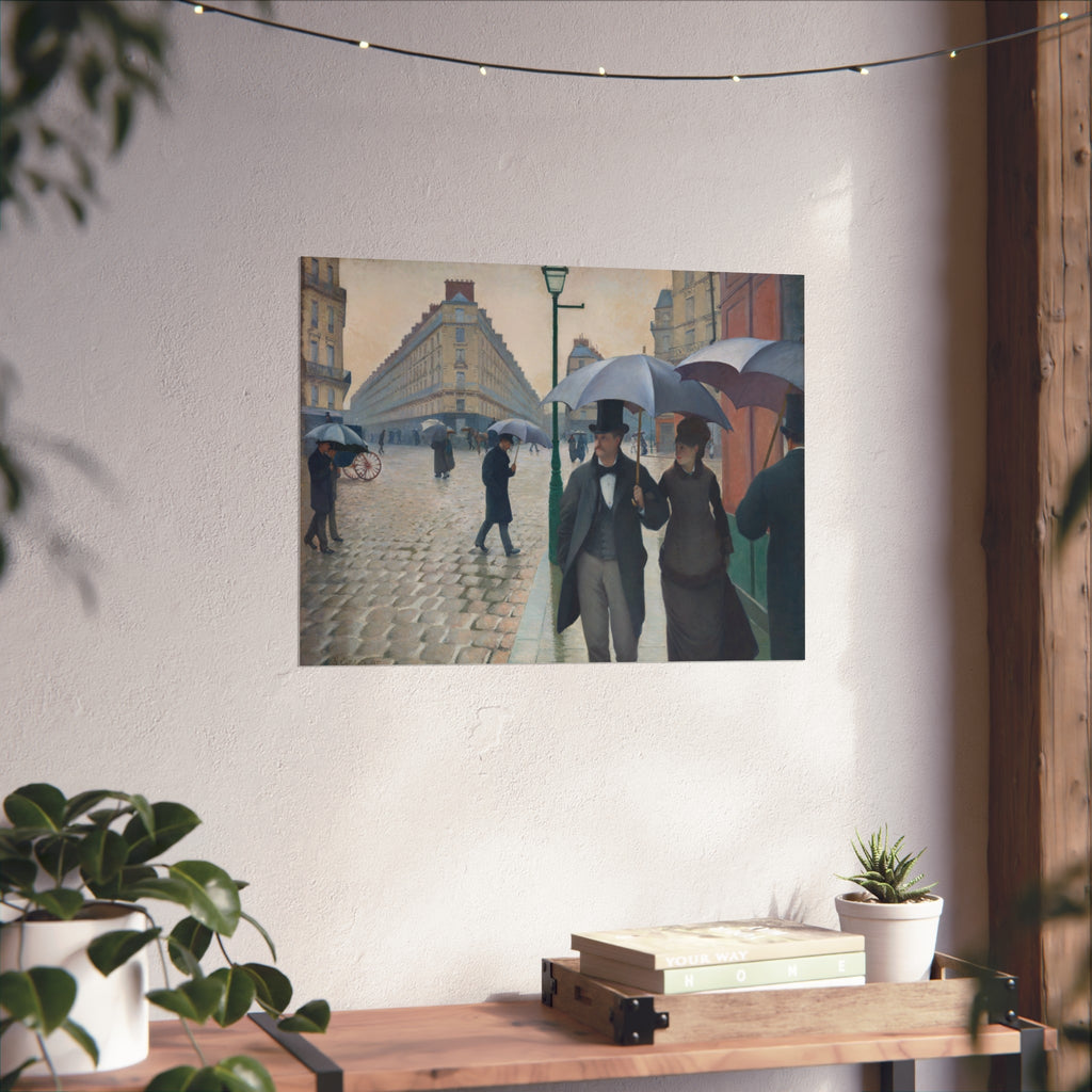 Gustave Caillebotte - Paris Street; Rainy Day | Fine Art Poster
