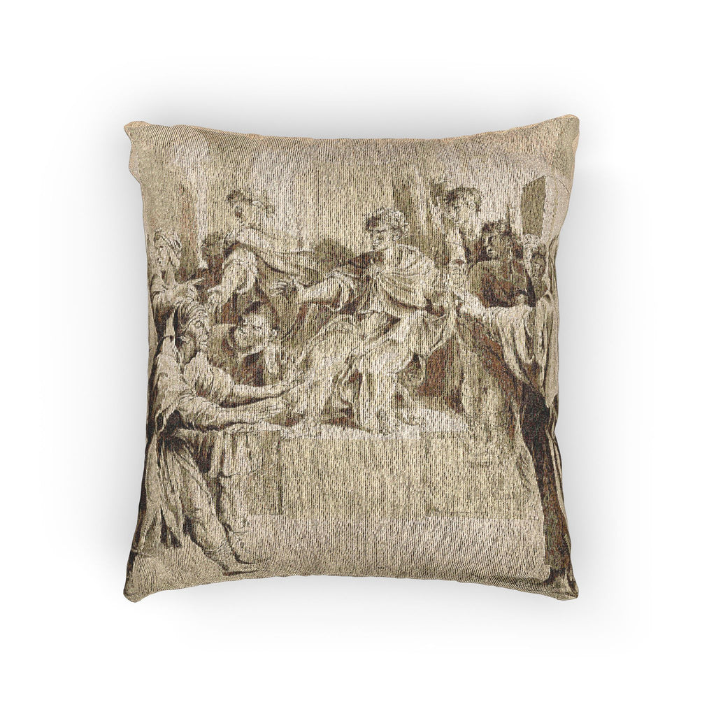 John Constable - Blinding of Elymas | Woven Pillow