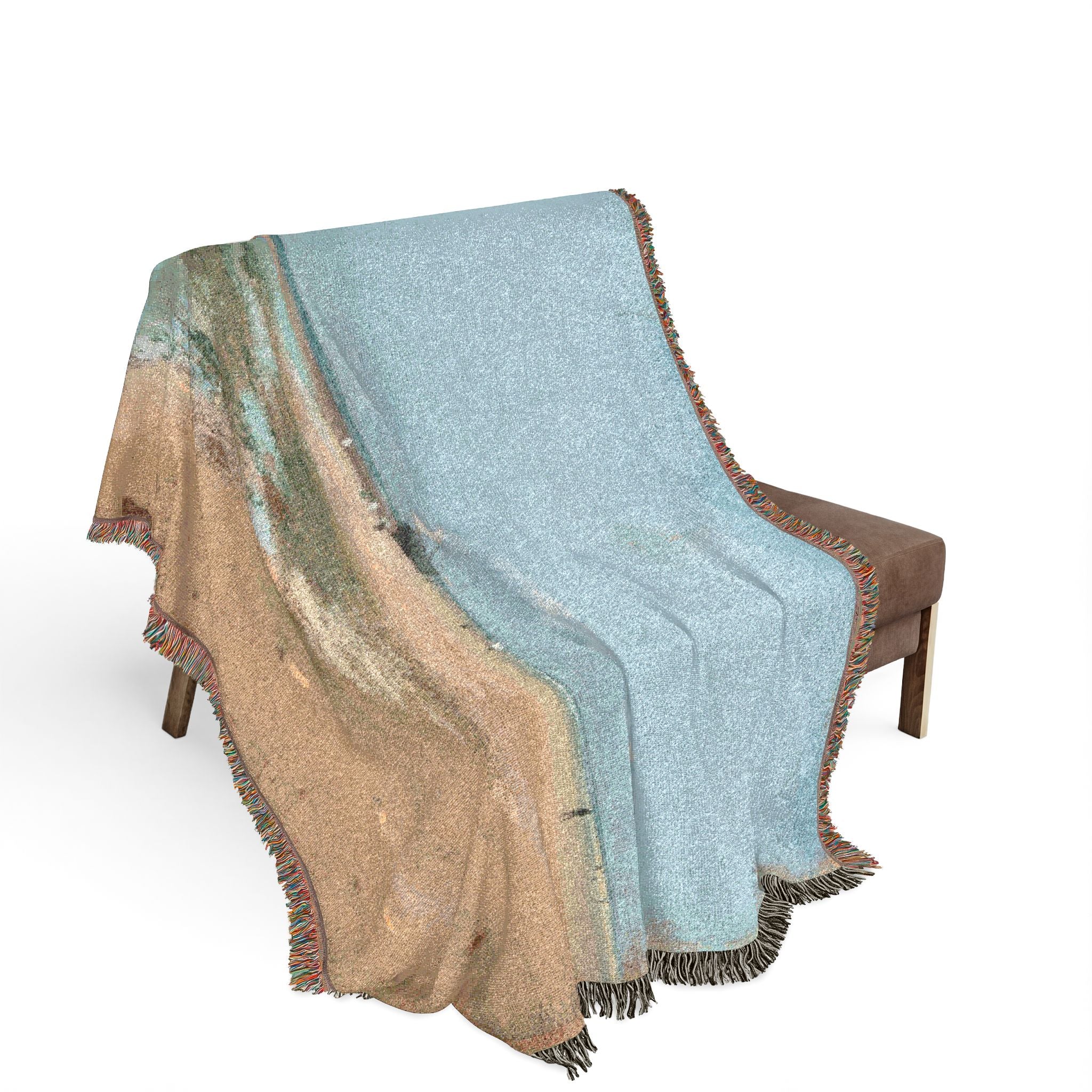 Beach at Low Tide Edgar Degas Tapestry Blanket