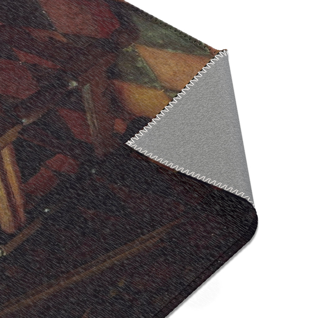 Jan Vermeer van Delft - The Glass of Wine - Google Art Project | Area Rug