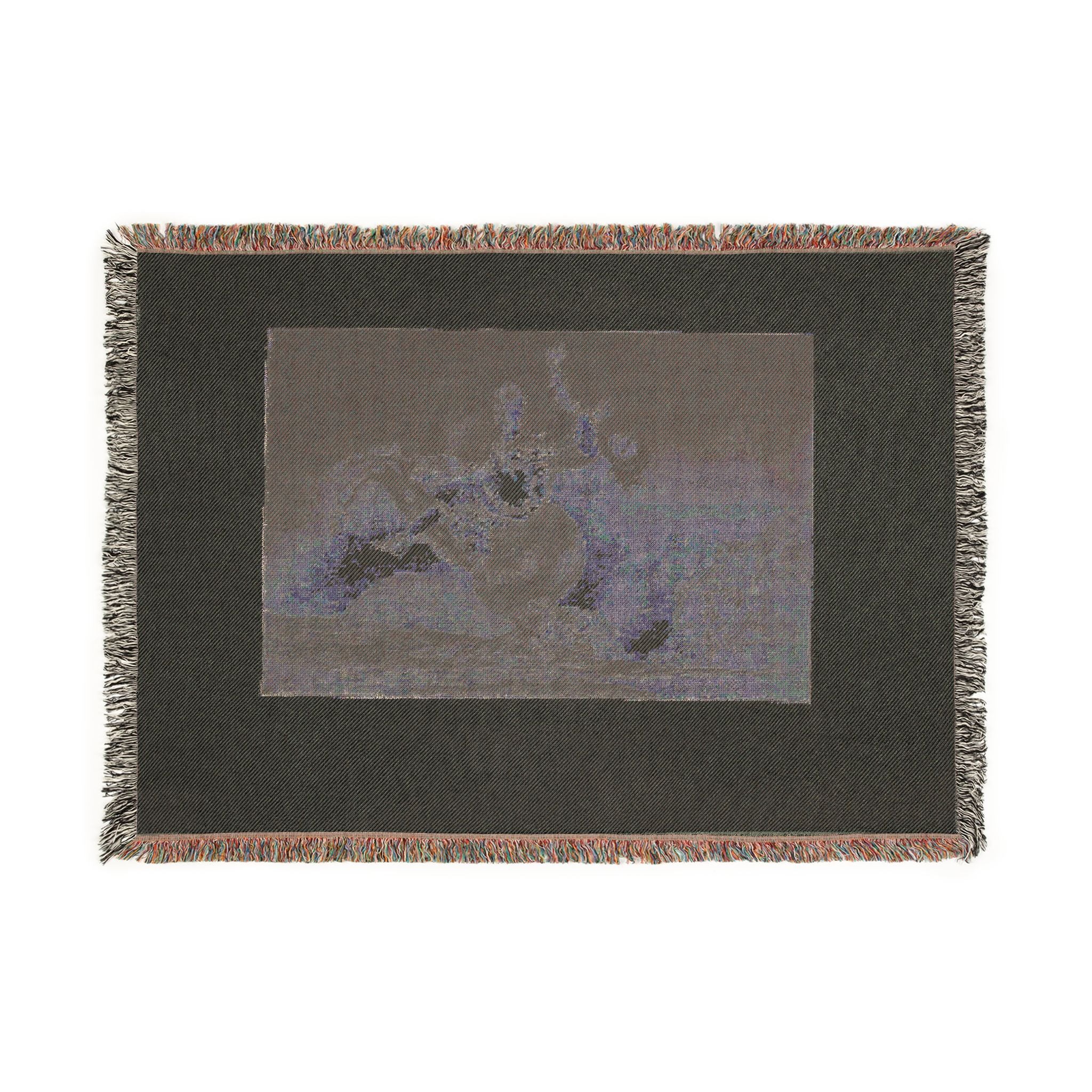 Francisco José de Goya y Lucientes - A Woman and a Horse, Let Someone Else Master Them, plate ten from Los Proverbios | Woven Tapestry Blanket