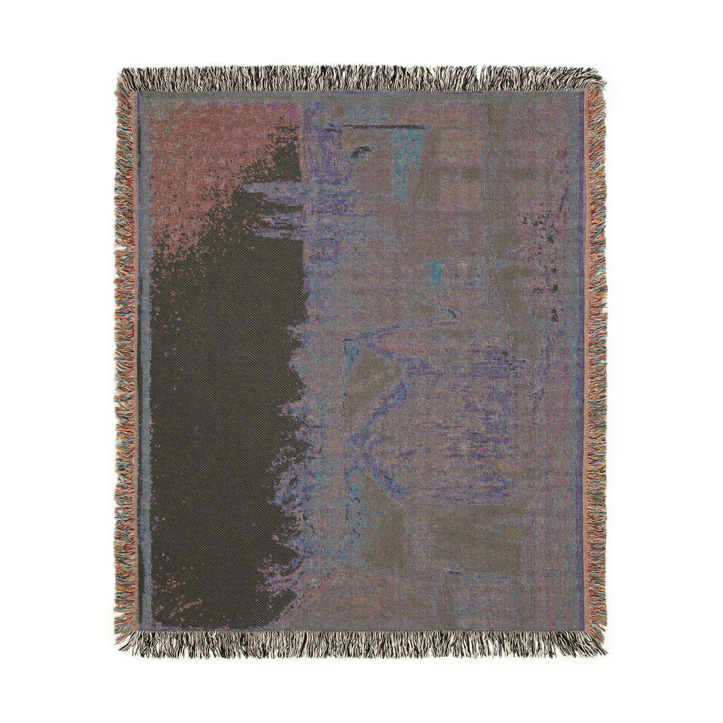 Alfred Sisley - A Corner of Moret-sur-Loing | Woven Tapestry Blanket