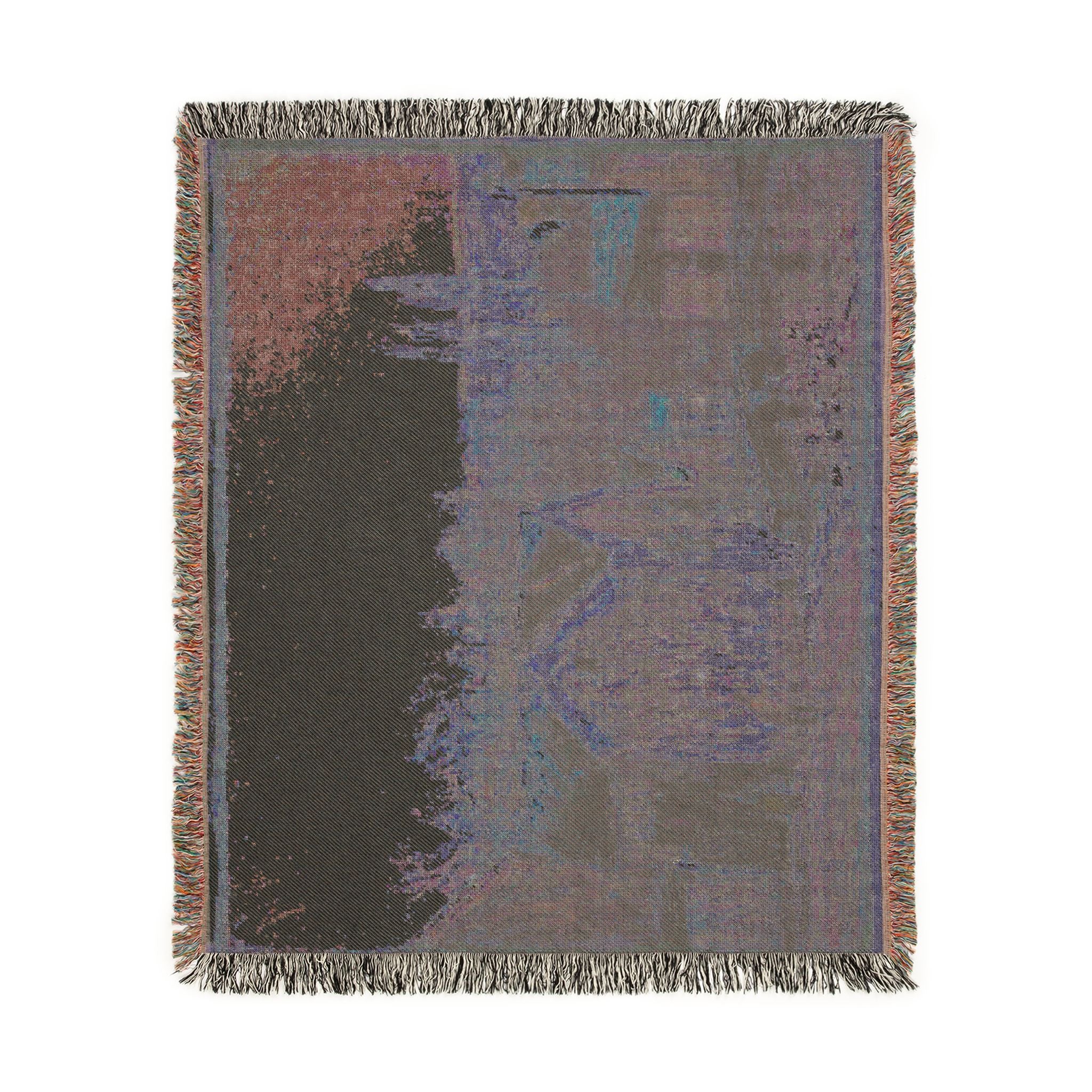 Alfred Sisley - A Corner of Moret-sur-Loing | Woven Tapestry Blanket