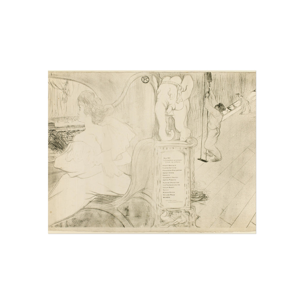 Henri de Toulouse-Lautrec - Cover for L'Estampe originale | Fine Art Poster