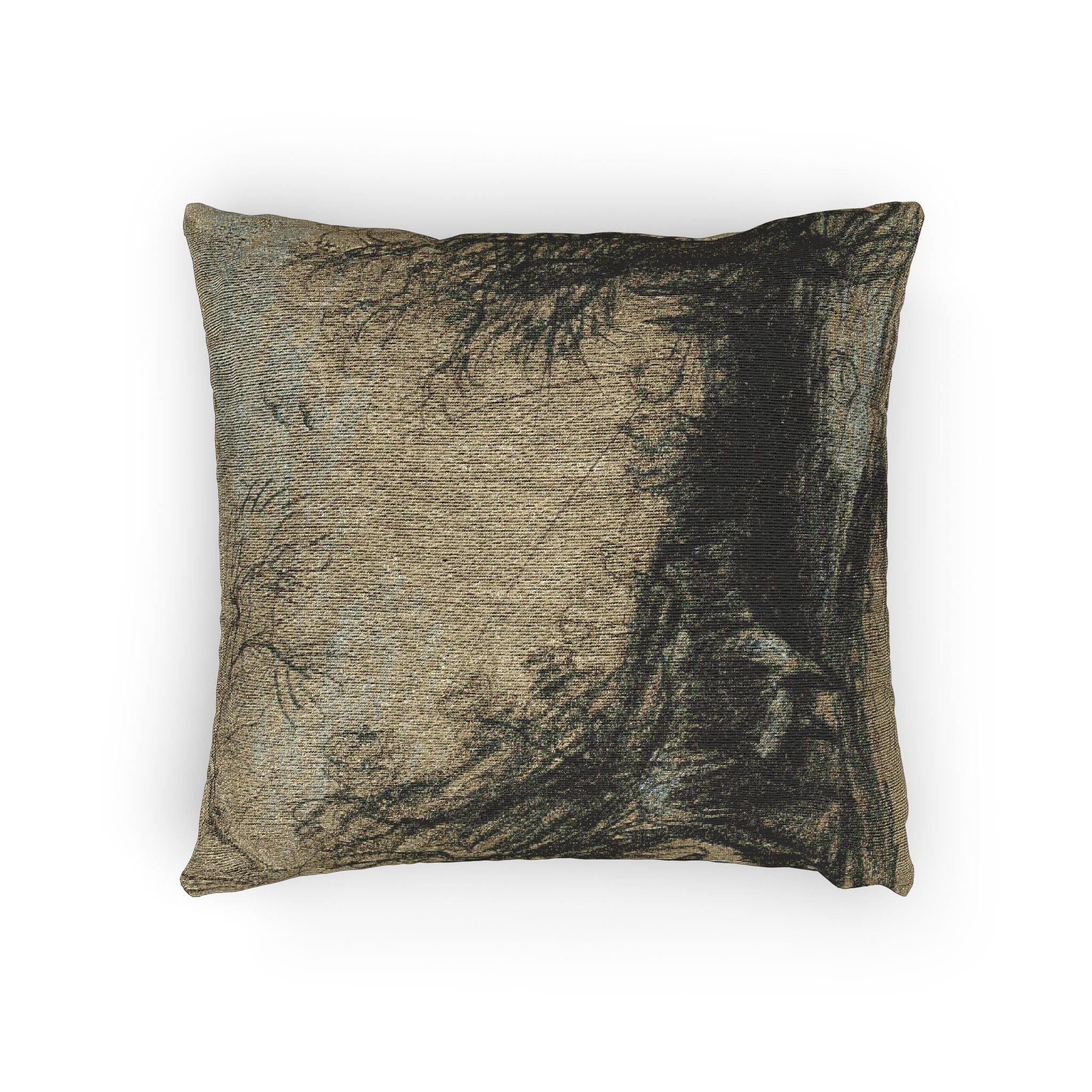 John Constable - Landscape with Cows | Woven Pillow