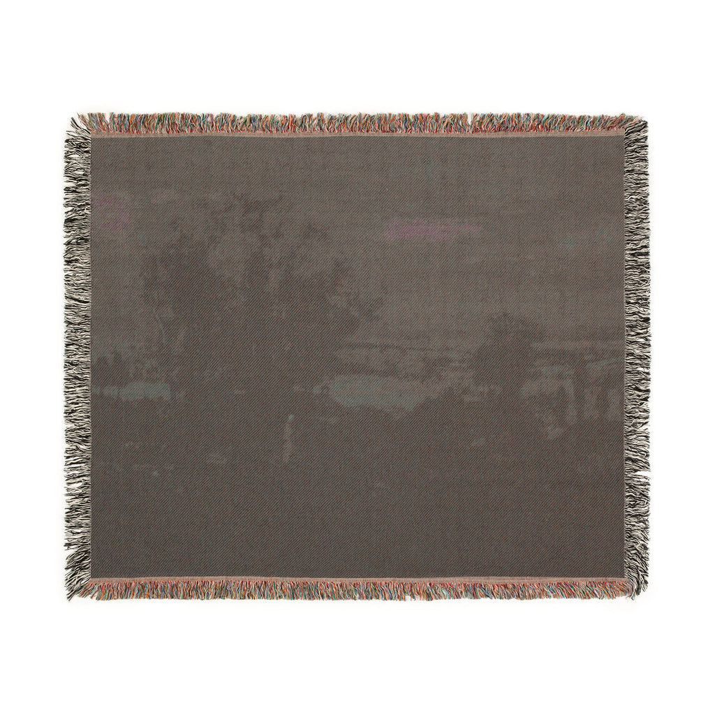 George Inness - Twilight in Italy | Woven Tapestry Blanket
