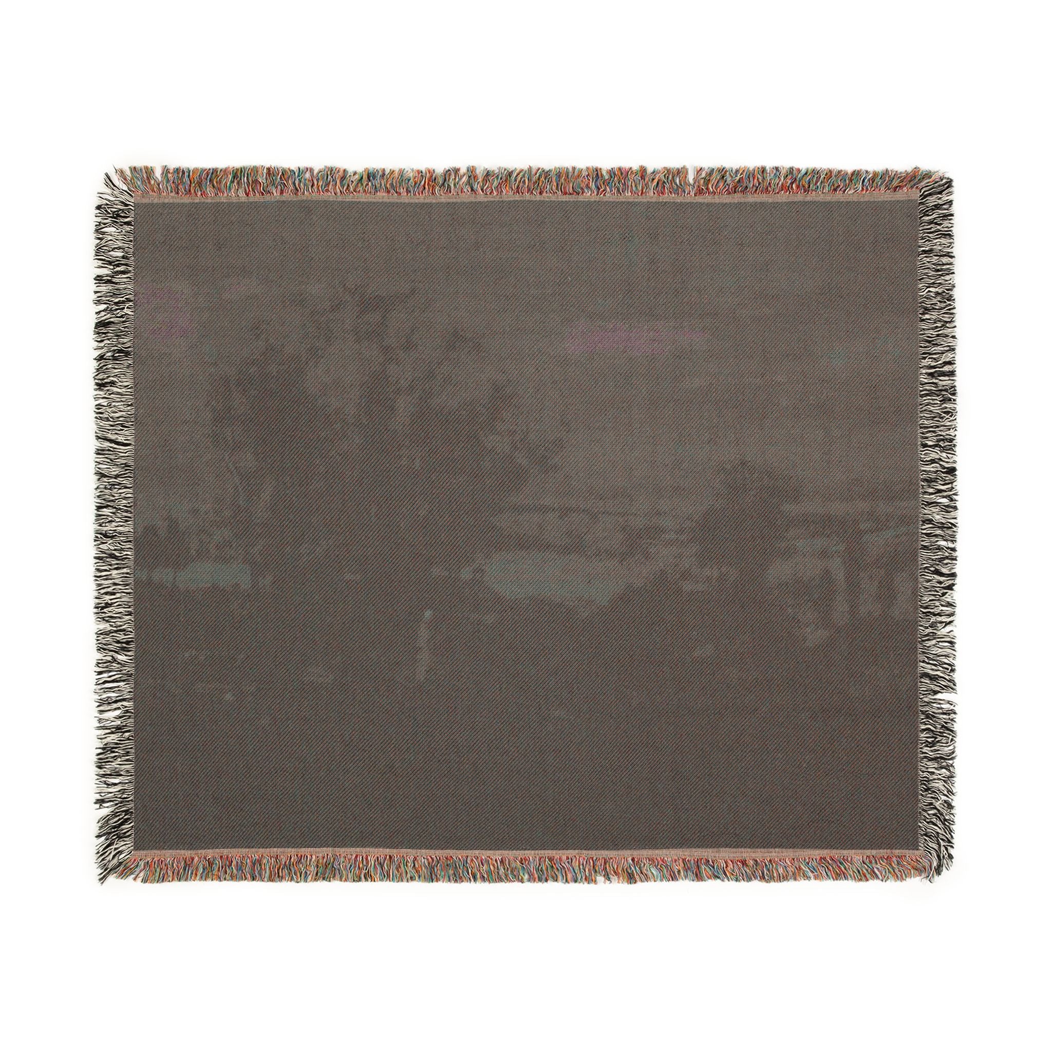 George Inness - Twilight in Italy | Woven Tapestry Blanket