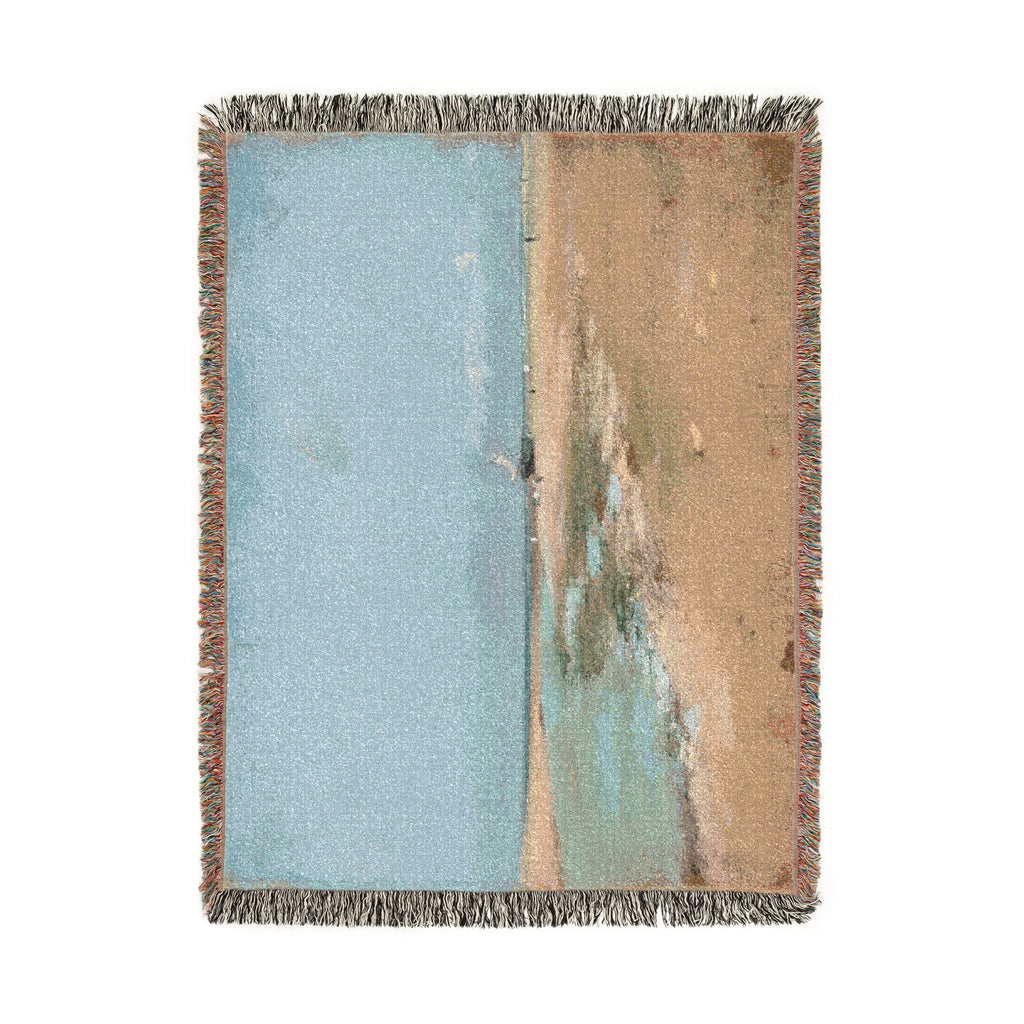Hilaire Germain Edgar Degas - Beach at Low Tide (Mouth of the River) | Woven Tapestry Blanket