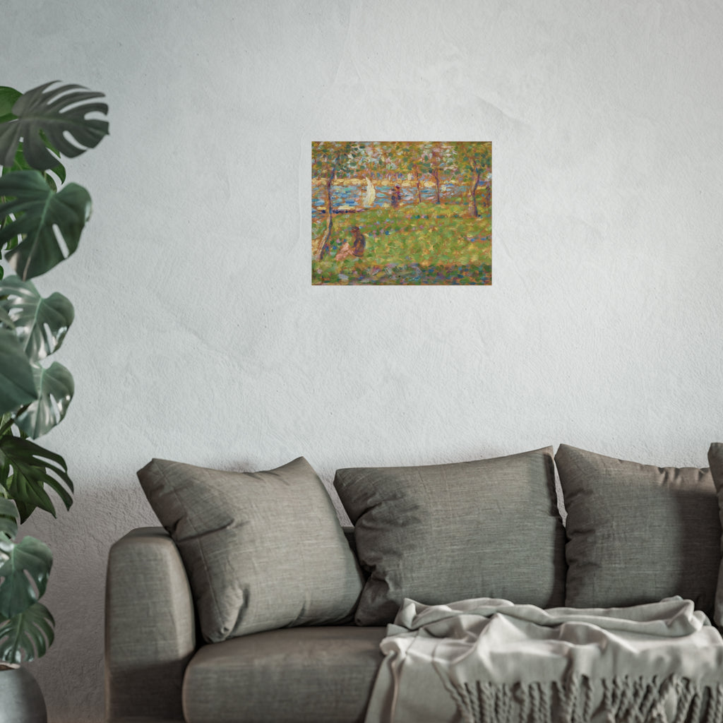 Georges Seurat - Oil Sketch for La Grande Jatte | Fine Art Poster