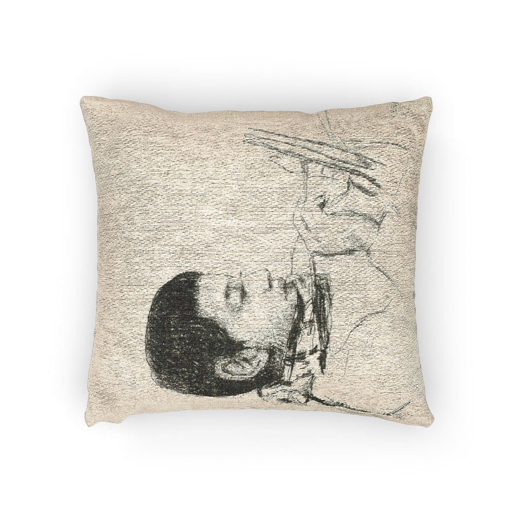 Camille Pissarro - Portrait Lucien Pissarro | Woven Pillow