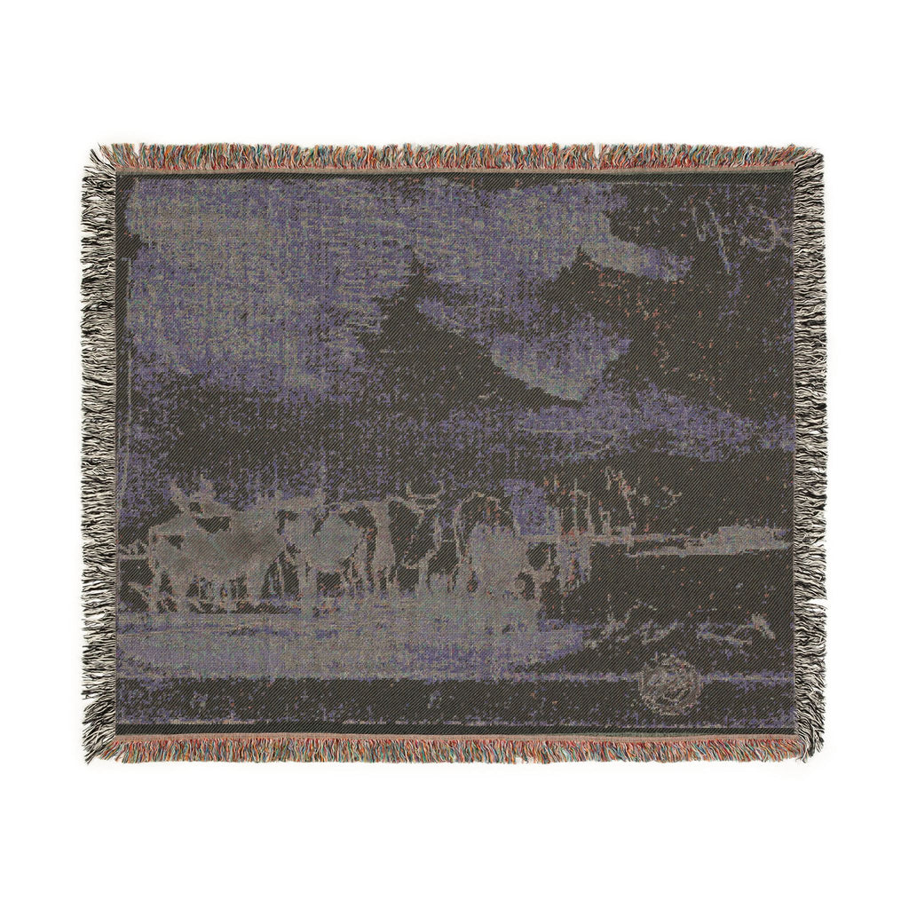 Aelbert Cuyp - Cattle in Water | Woven Tapestry Blanket