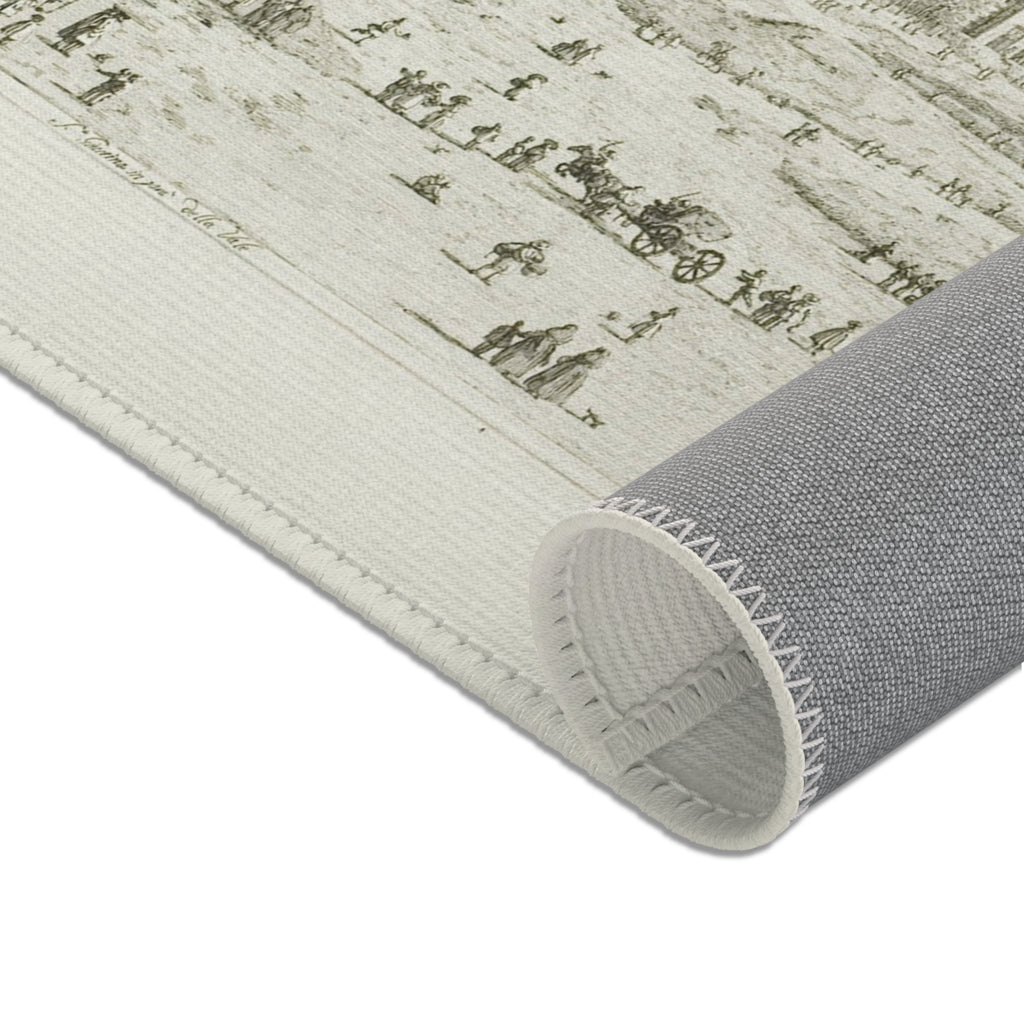 Canaletto - S. Giustina in prà della Vale, from Vedute | Area Rug