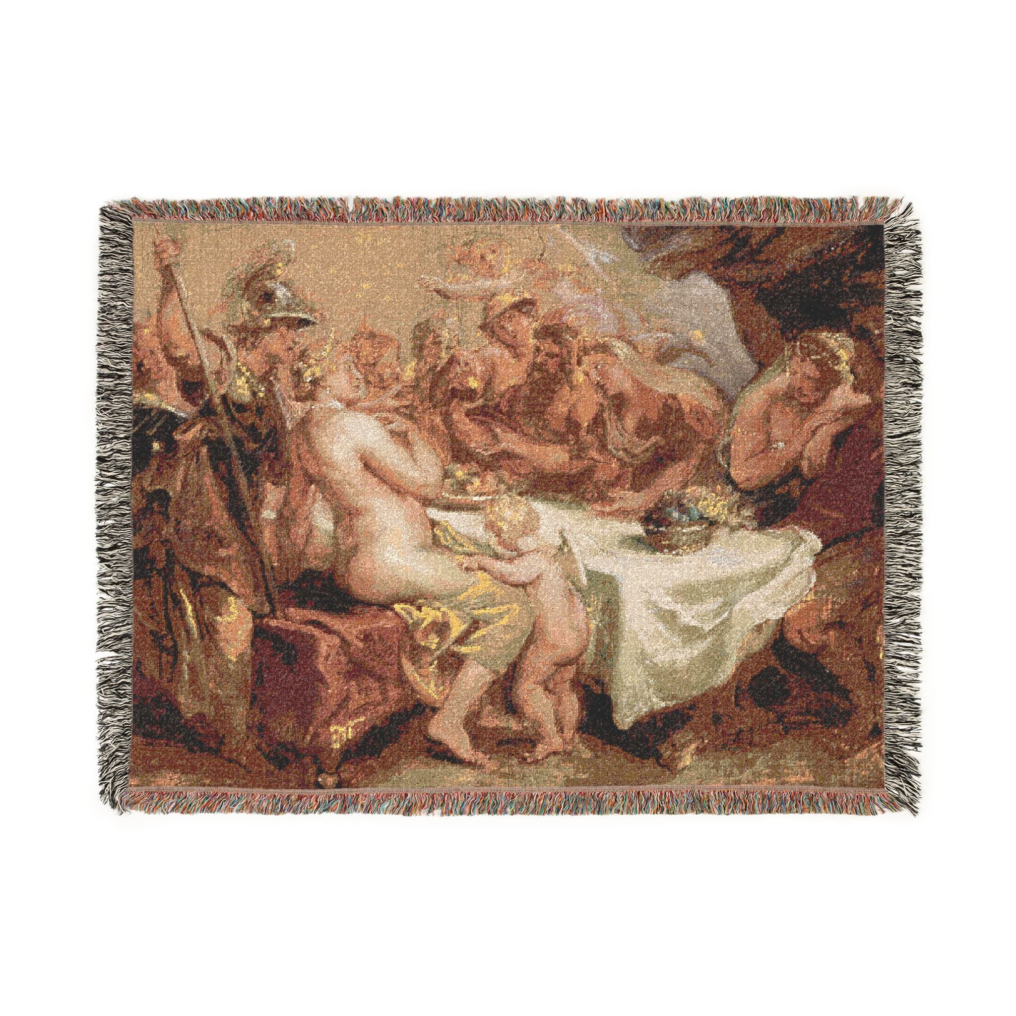 Peter Paul Rubens - The Wedding of Peleus and Thetis | Woven Tapestry Blanket