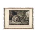 Eugène Delacroix - Lion of the Atlas Mountains | Woven Tapestry Blanket