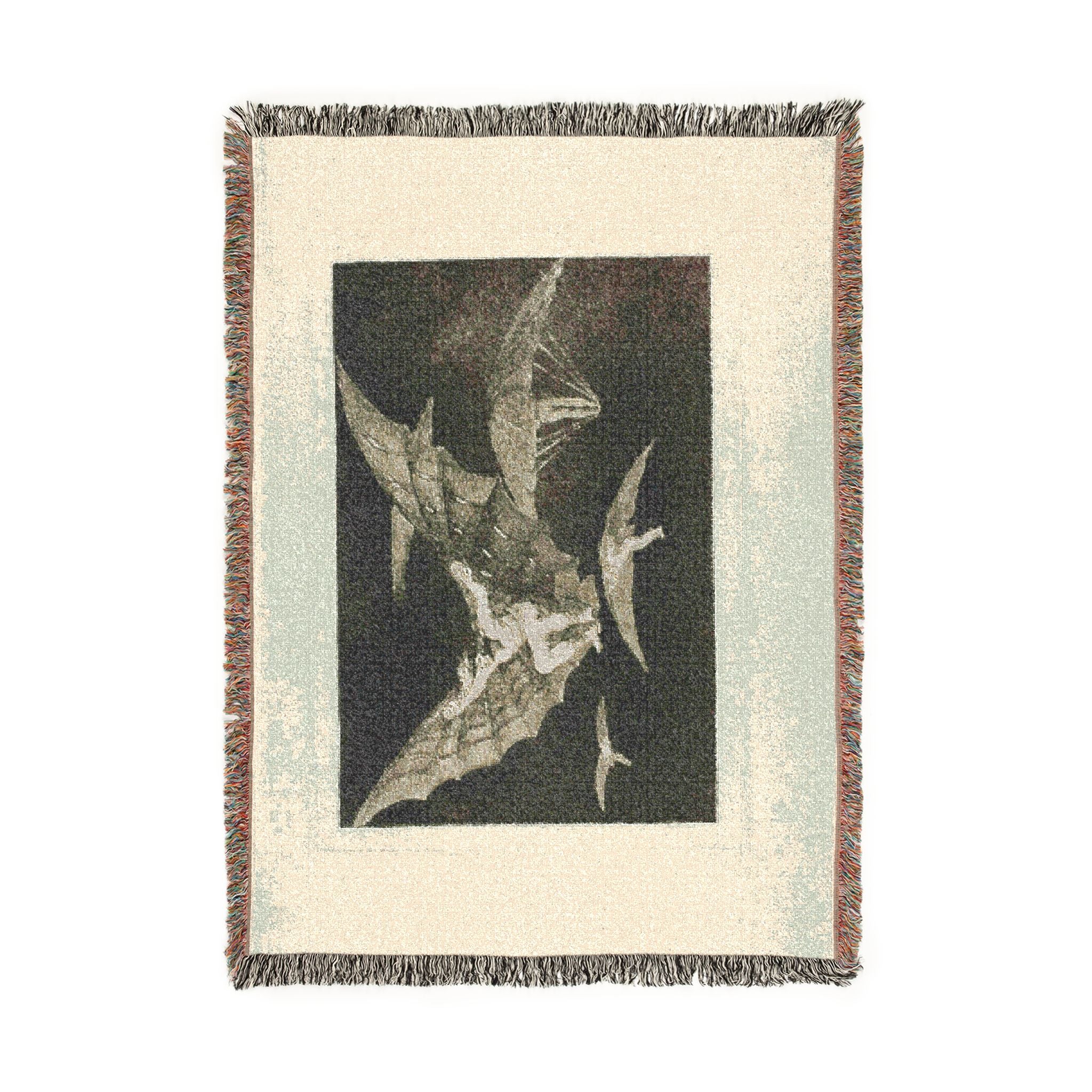 Francisco José de Goya y Lucientes - A Way of Flying, from Disparates, published as plate 13 in Los Proverbios (Proverbs | Woven Tapestry Blanket