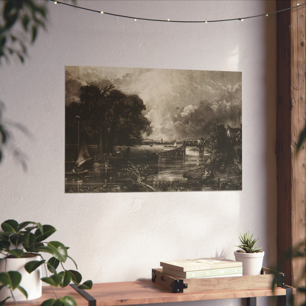 David Lucas - River Stour, Suffolk | Fine Art Poster
