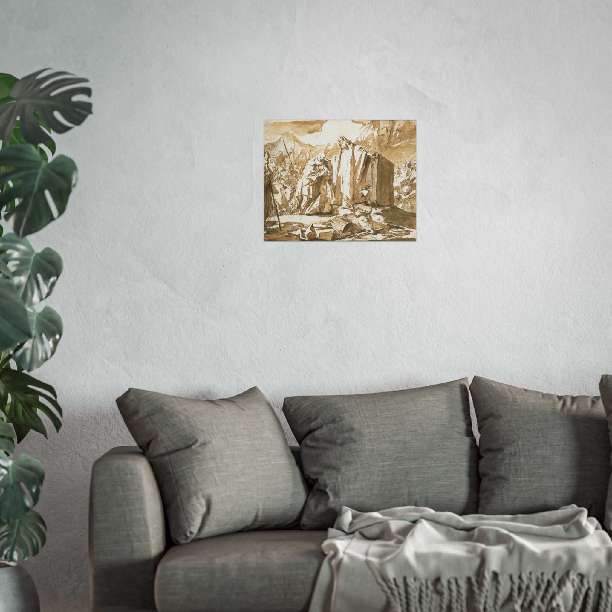 Giovanni Battista Tiepolo - The Meeting of Abraham and Melchizedek | Fine Art Poster