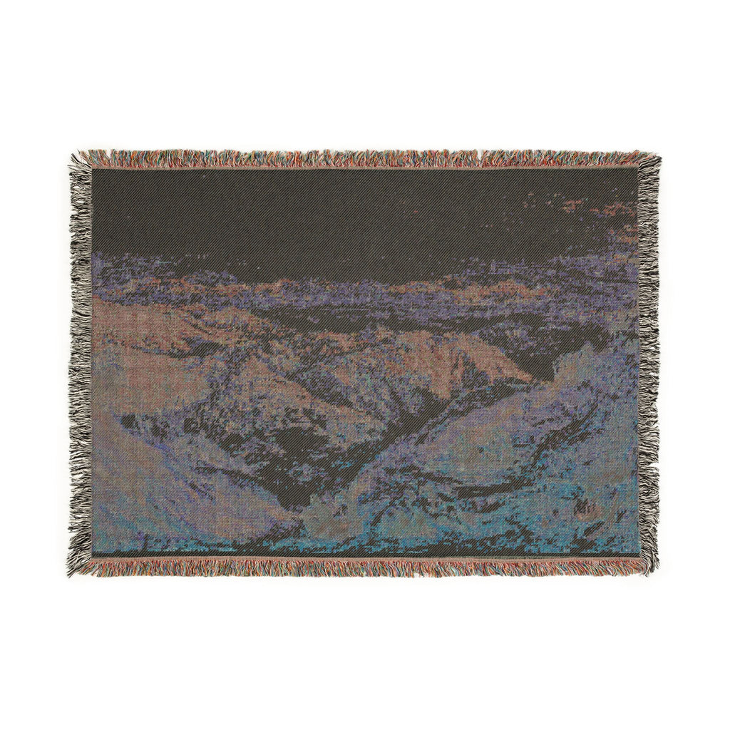 Joseph Mallord William Turner - Mussooree and the Dhoon from Landour | Woven Tapestry Blanket