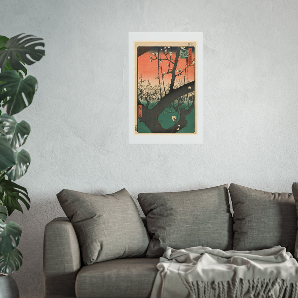 Hiroshige - Plum Garden at Kameido | Fine Art Poster