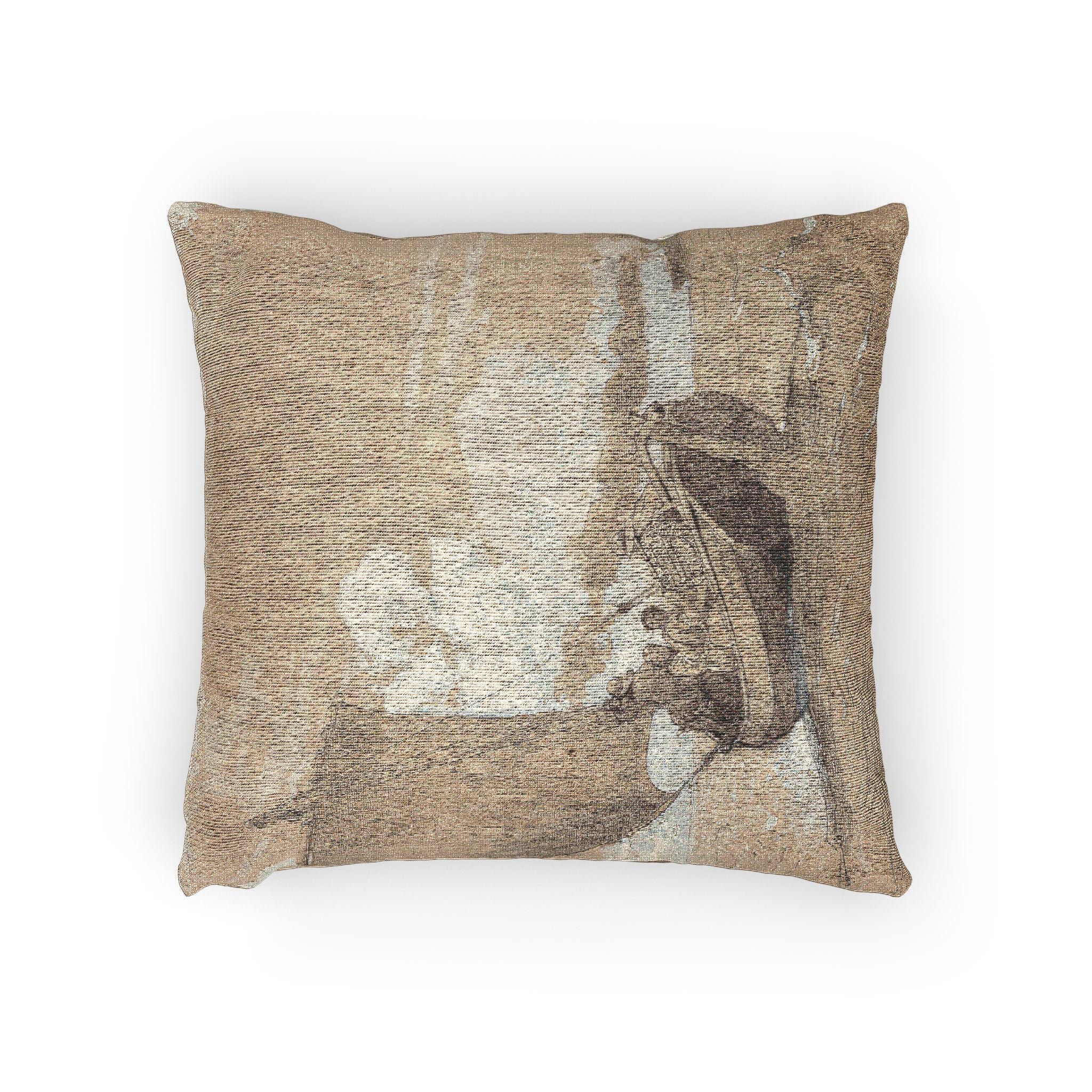 Winslow Homer - Fishing off Scarborough | Woven Pillow