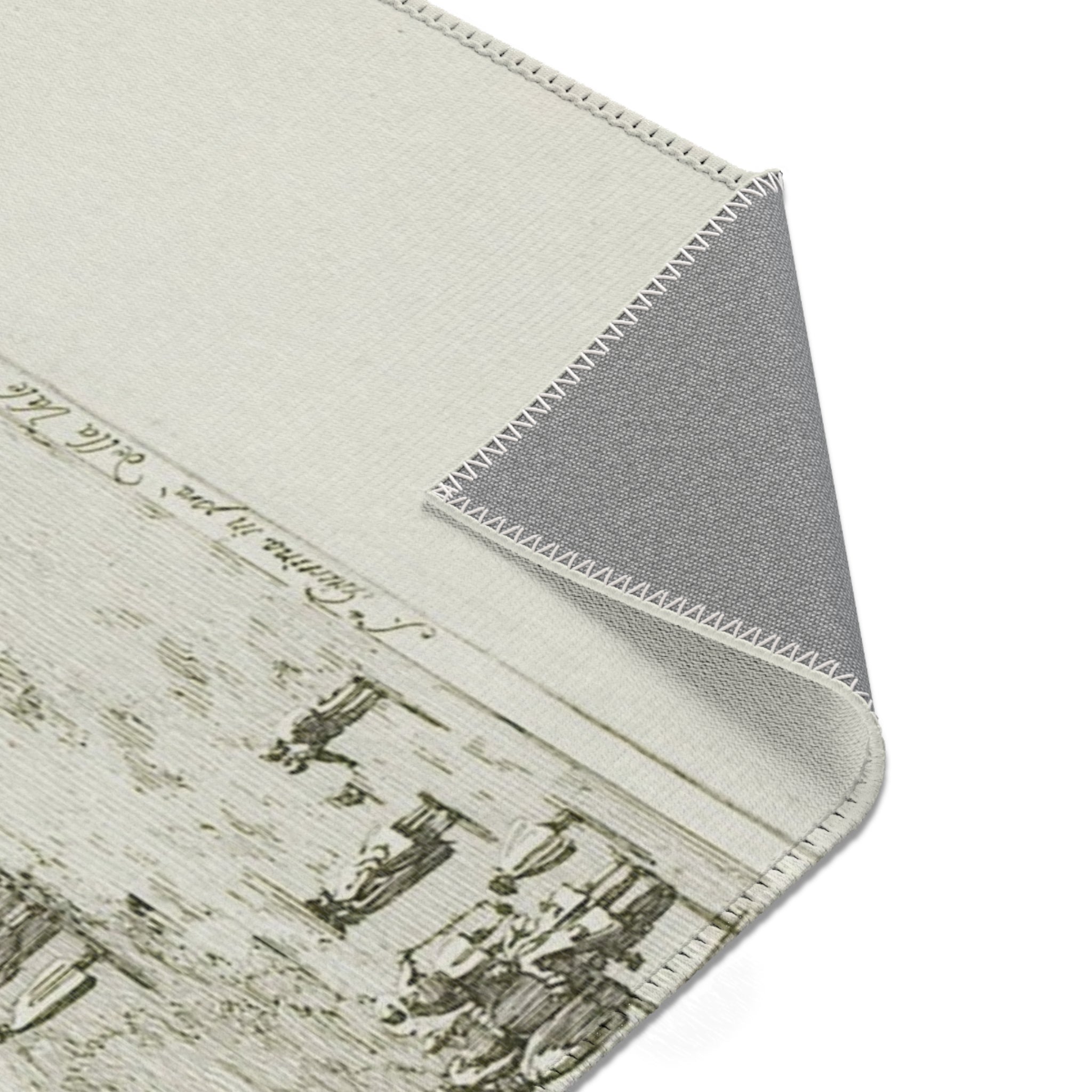 Canaletto - S. Giustina in prà della Vale, from Vedute | Area Rug