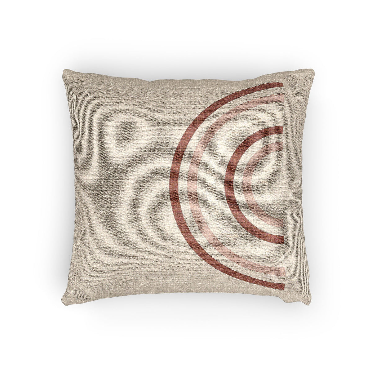 Dune Arch Rainbow Woven Pillow