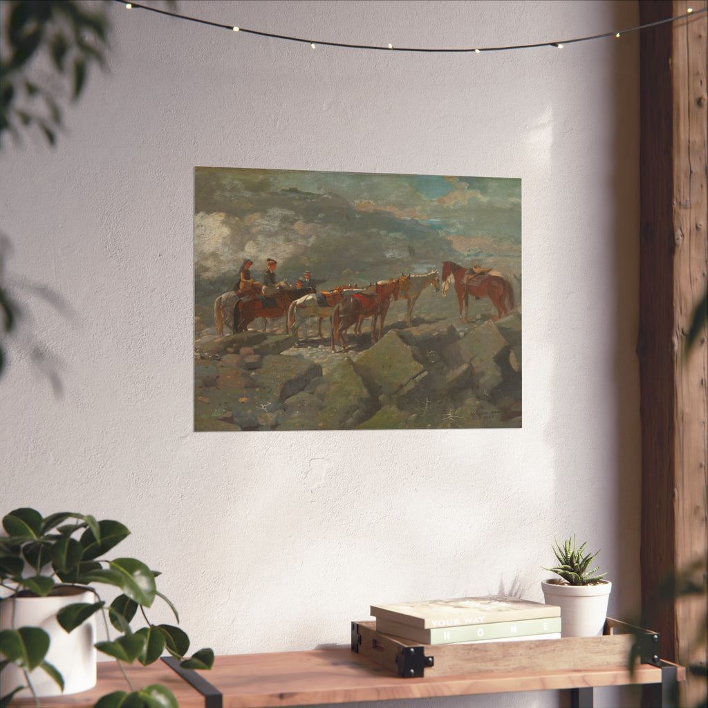 Winslow Homer - Mount Washington | Fine Art Poster