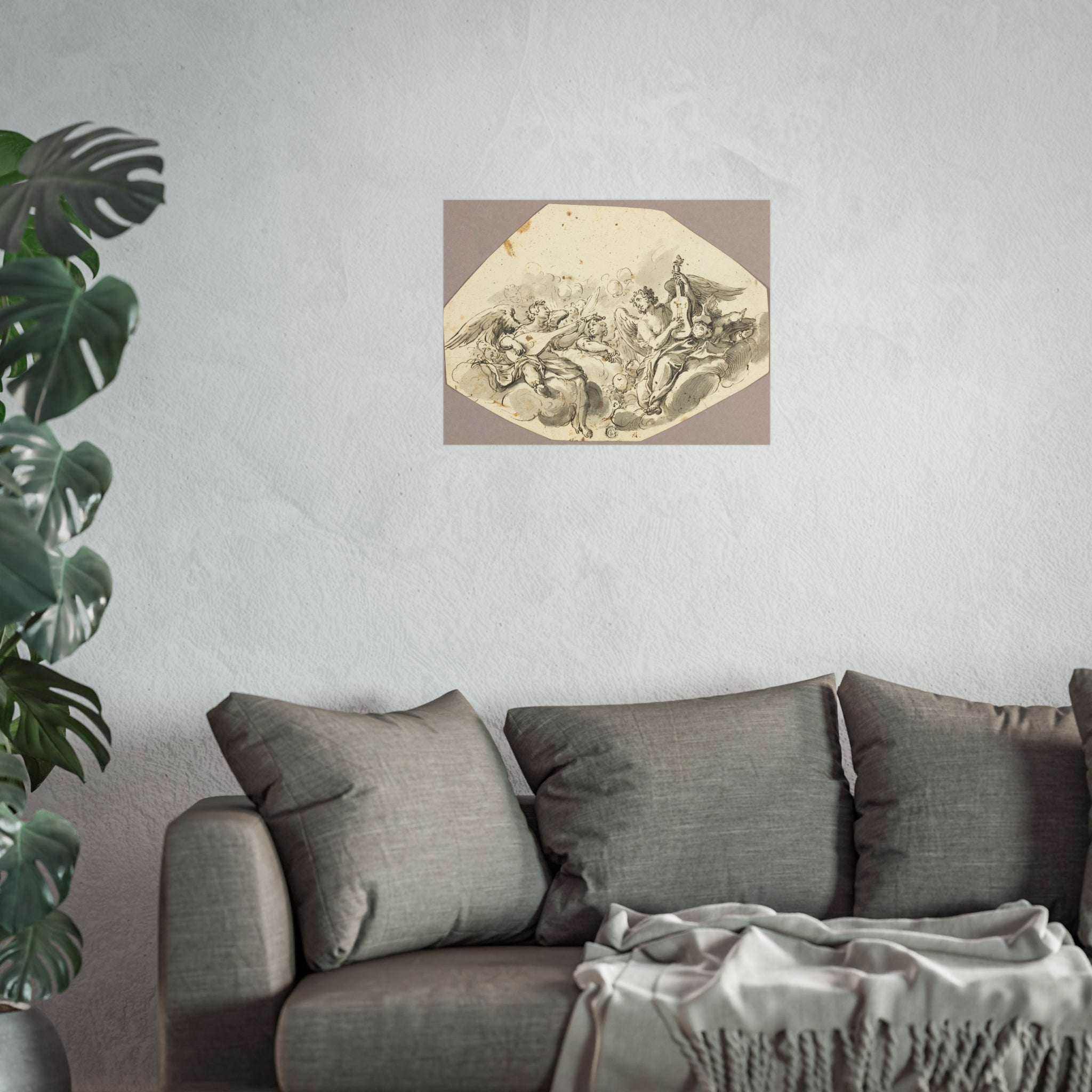 Giovanni Battista Tiepolo - Musician Angels | Fine Art Poster