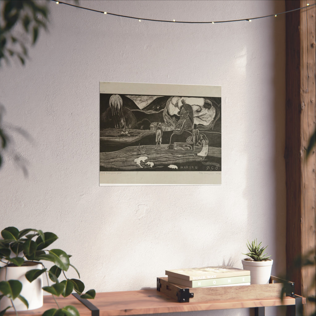 Paul Gauguin - Maruru (Offerings of Gratitude), from the Noa Noa Suite | Fine Art Poster