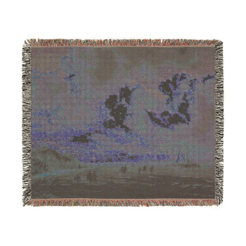 Naar Jacob van Ruisdael - Beach View - 154 - Mauritshuis | Woven Tapestry Blanket