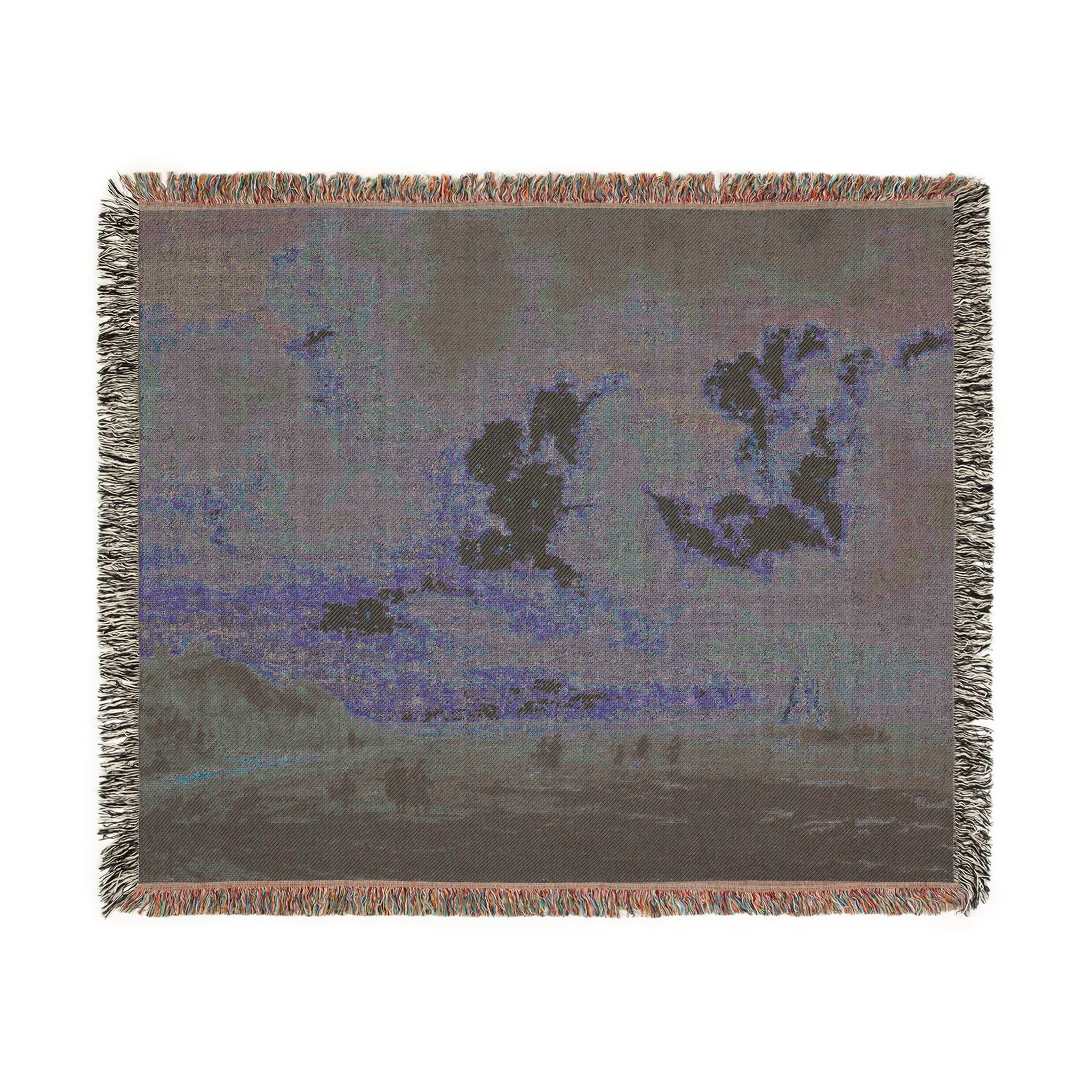 Naar Jacob van Ruisdael - Beach View - 154 - Mauritshuis | Woven Tapestry Blanket