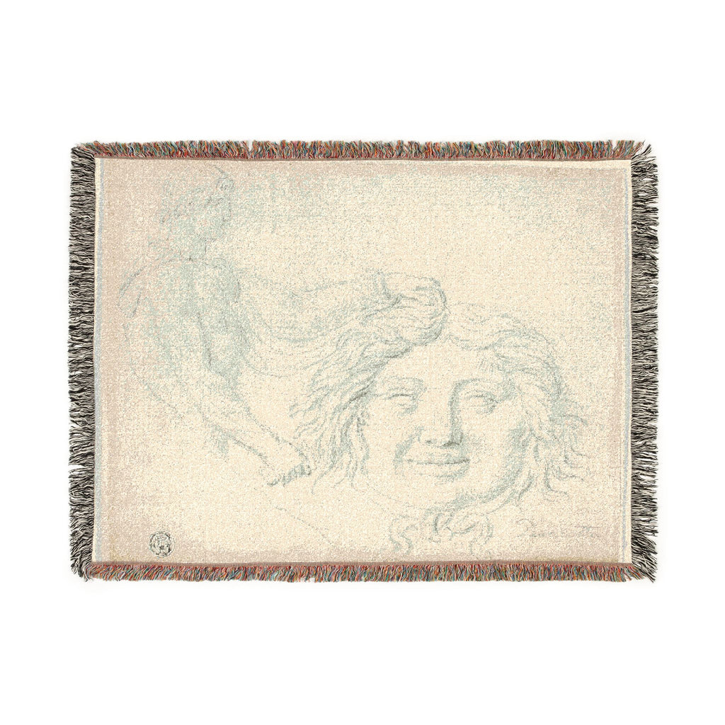 Style of Jacques Louis David - Perseus and the Gorgon's Head | Woven Tapestry Blanket