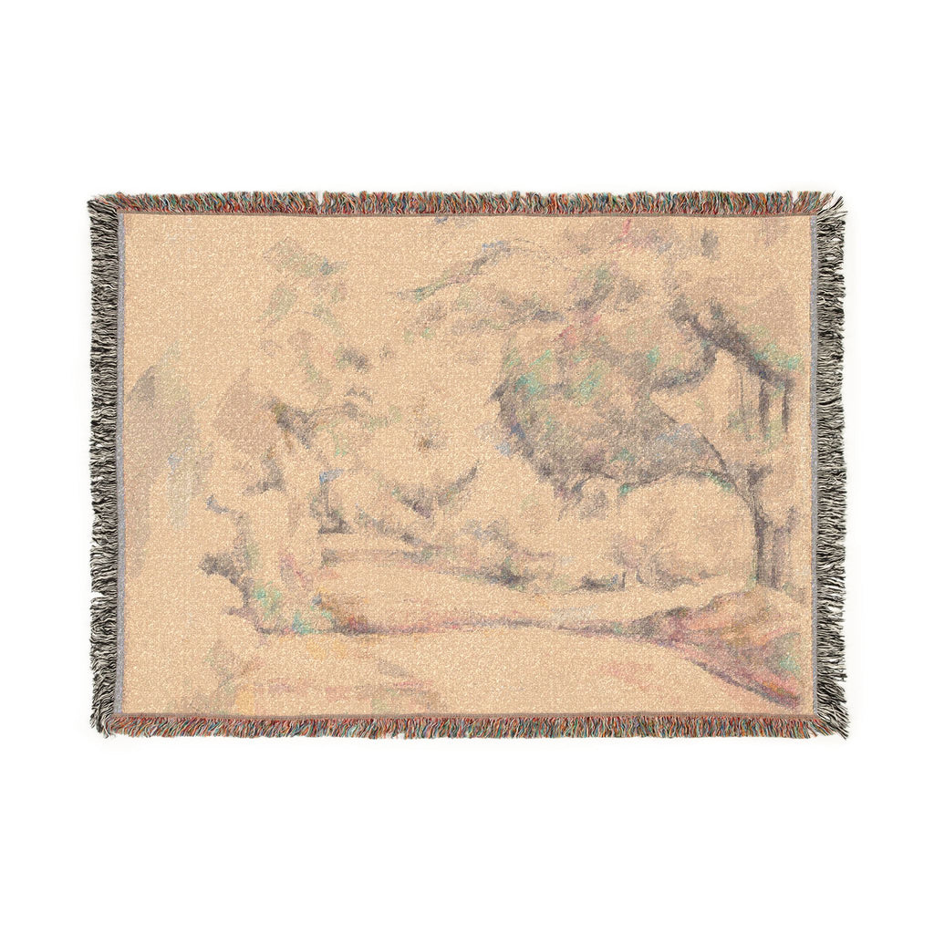 Paul Cezanne - Road in Provence | Woven Tapestry Blanket