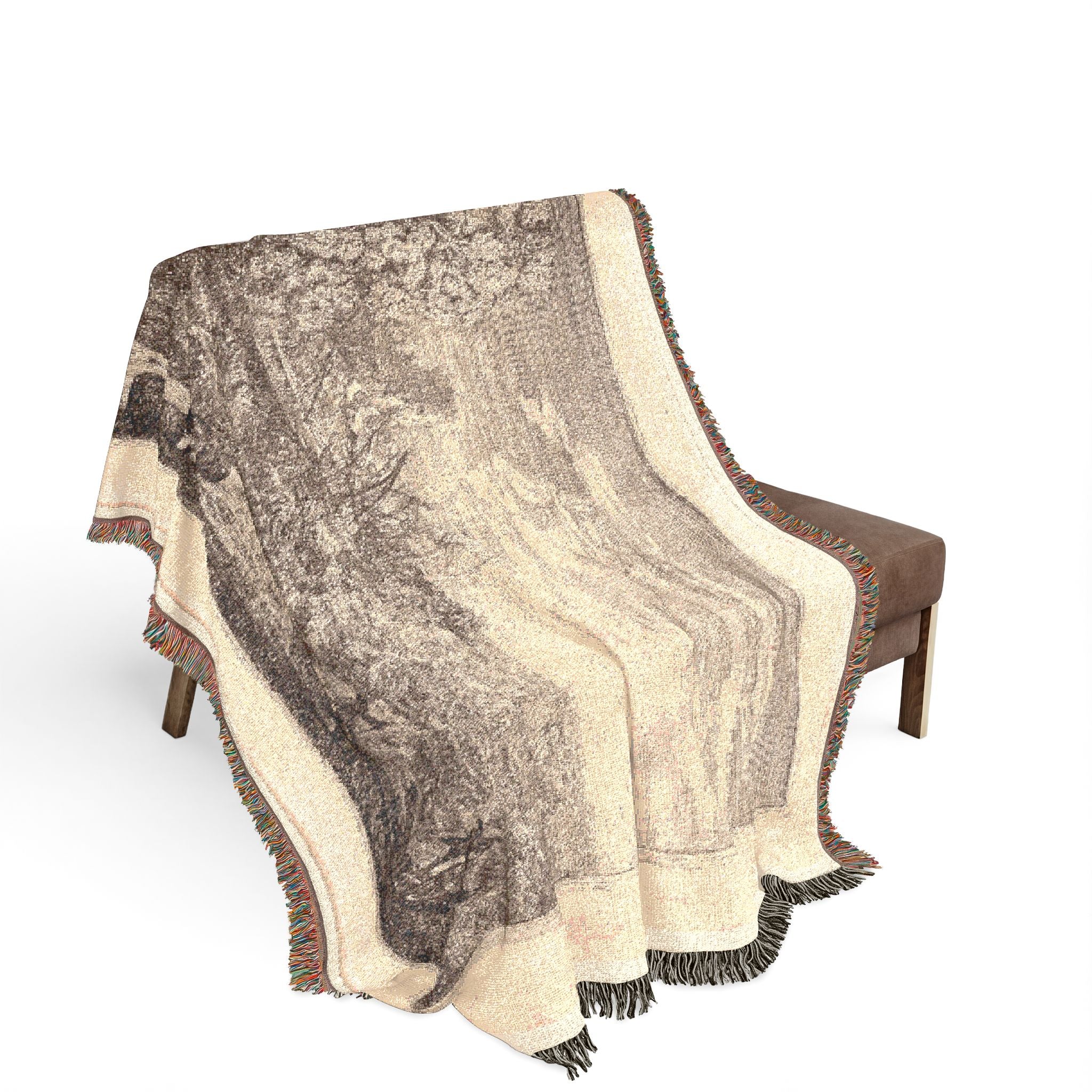 Claude Lorrain - The Tempest | Woven Tapestry Blanket