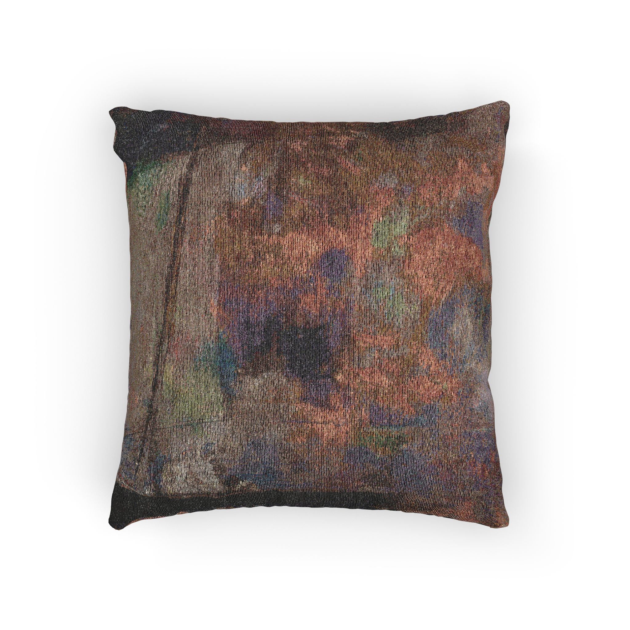 Odilon Redon - Flower Clouds | Woven Pillow