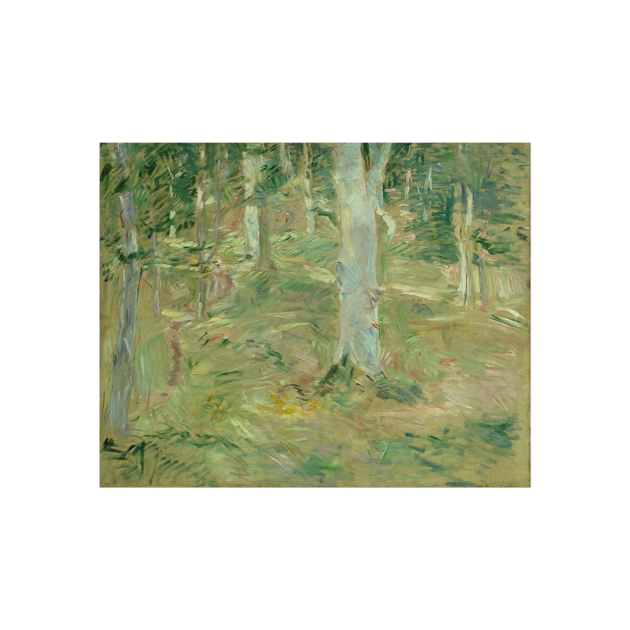 Forest of Compiègne Berthe Morisot Fine Art Poster