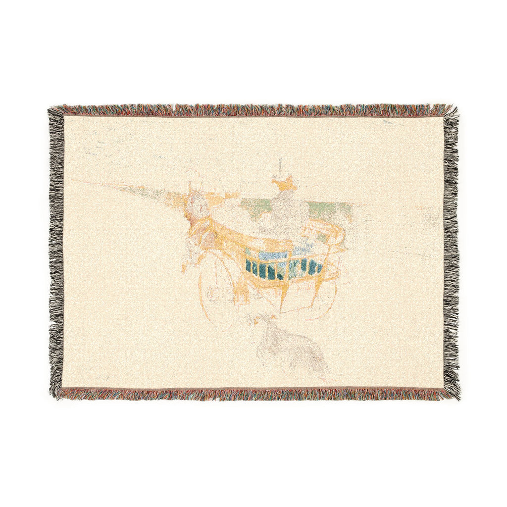 Henri de Toulouse-Lautrec - A Drive in the Country | Woven Tapestry Blanket