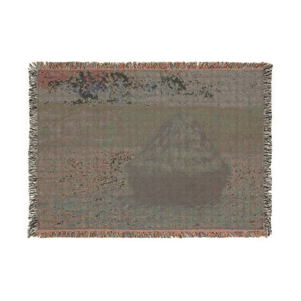 Claude Monet - Stack of Wheat | Woven Tapestry Blanket