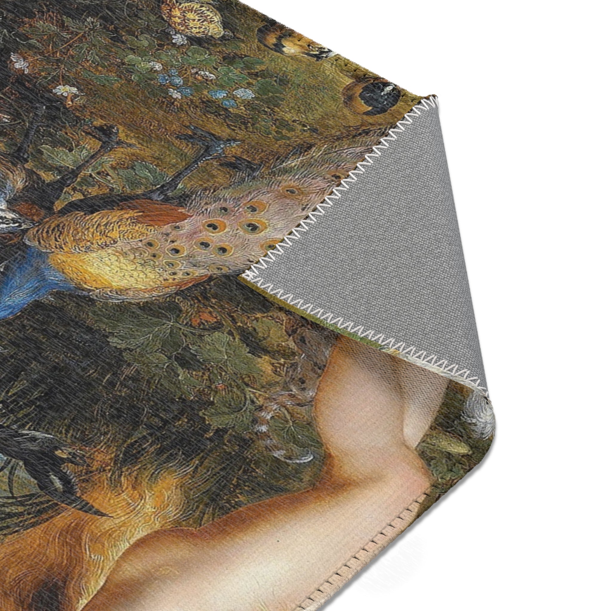 Jan Brueghel de Oude en Peter Paul Rubens - Het aards paradijs met de zondeval van Adam en Eva | Area Rug