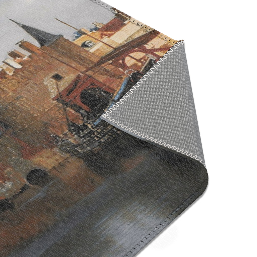 View of Delft, by Johannes Vermeer | Area Rug