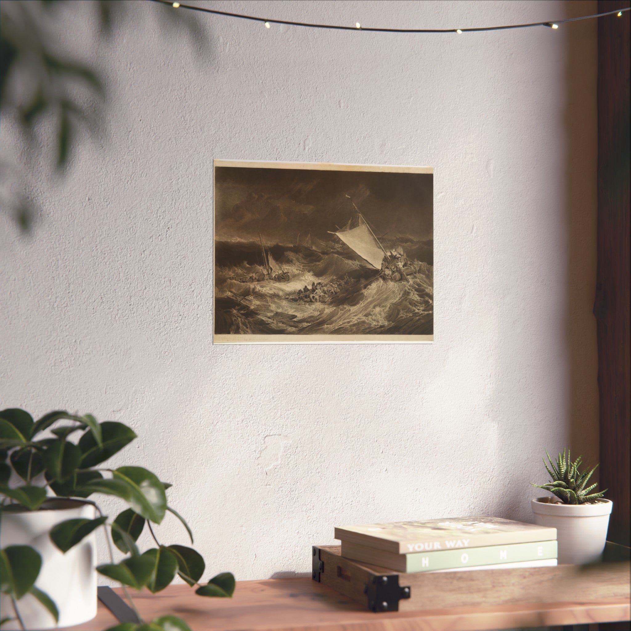 Charles Turner - A Shipwreck | Fine Art Poster