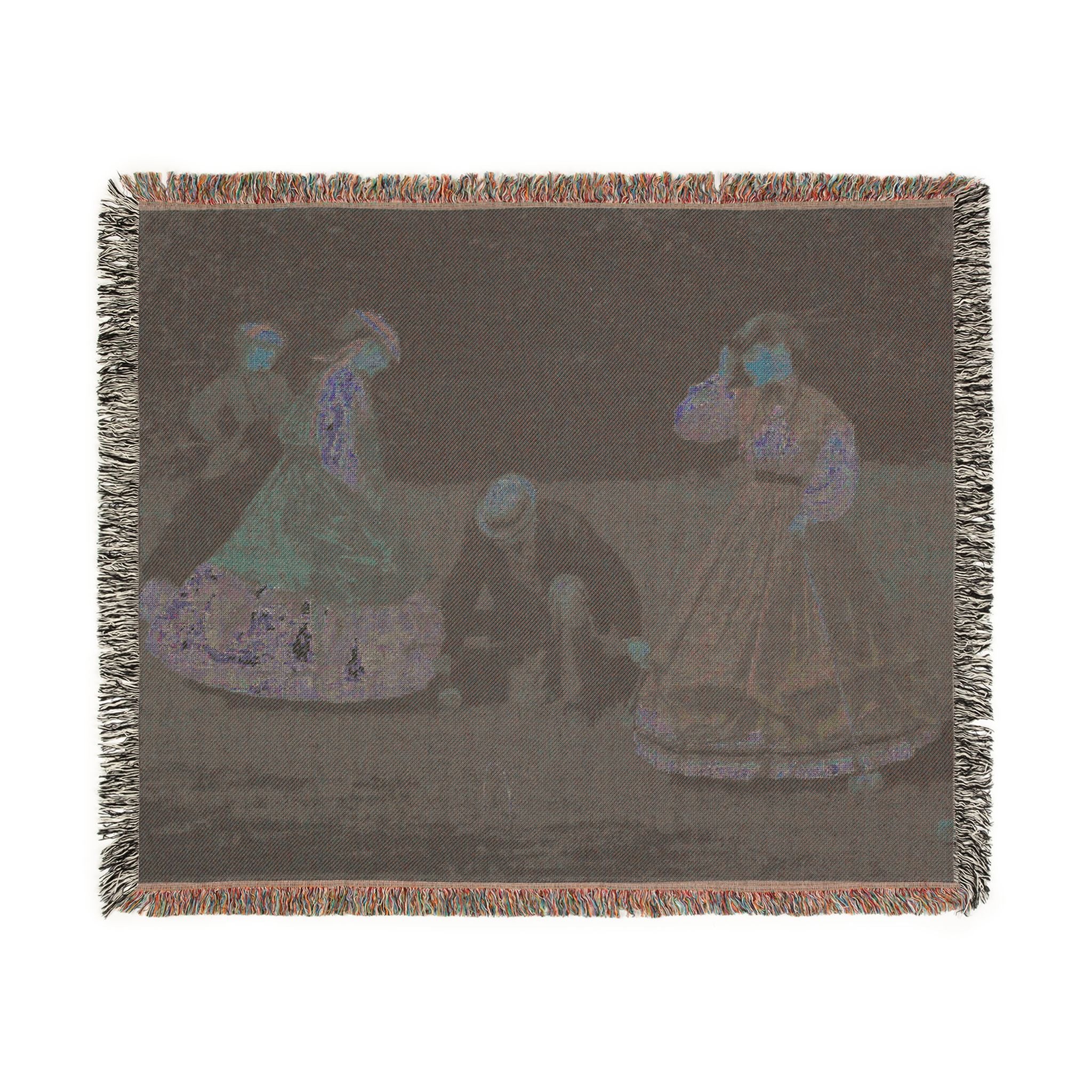 Winslow Homer - Croquet Scene | Woven Tapestry Blanket