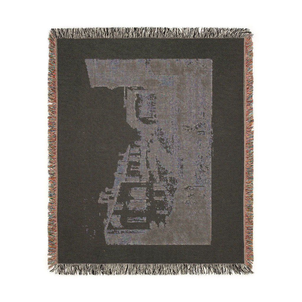 Canaletto - Le Porte Del Dolo, from Vedute | Woven Tapestry Blanket
