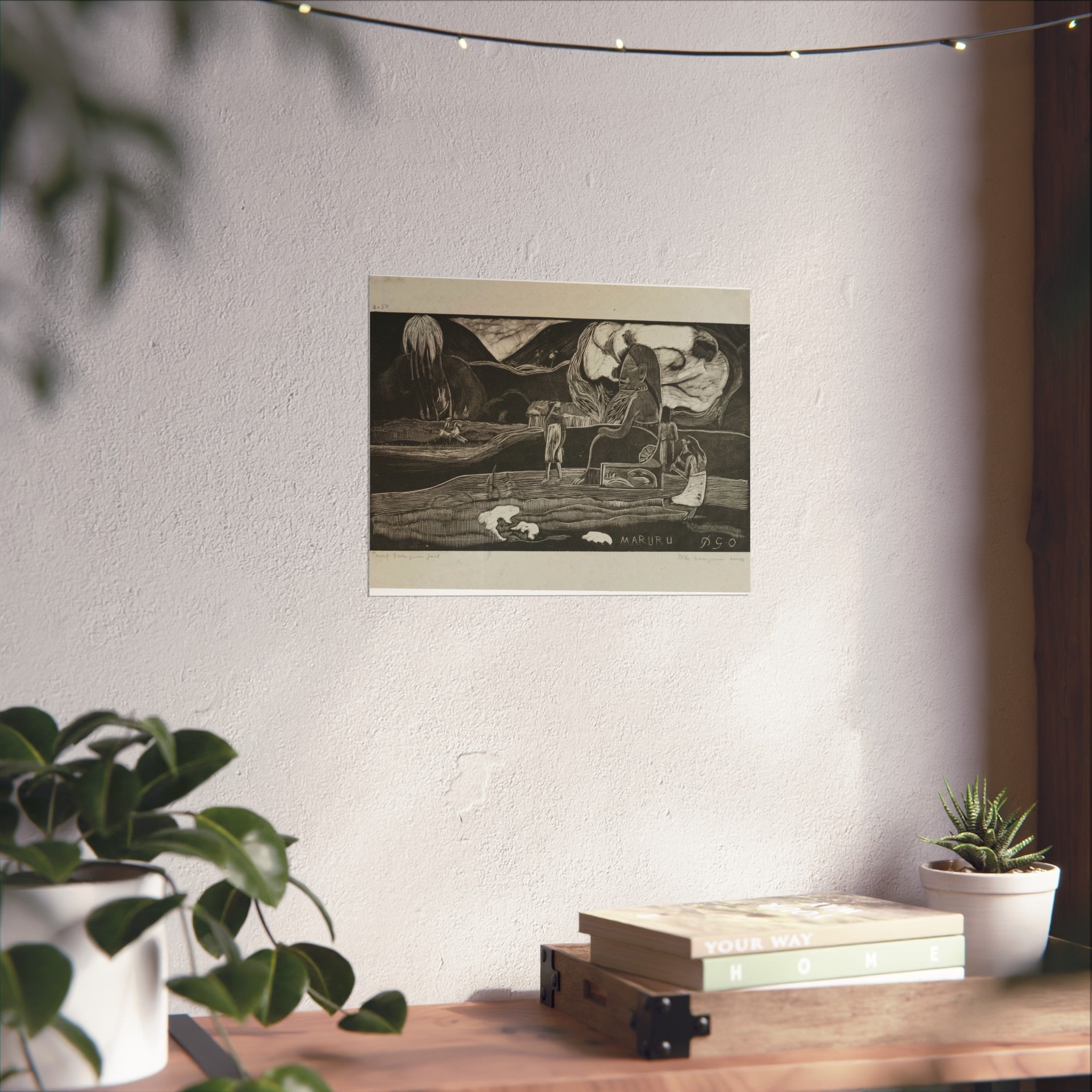 Paul Gauguin - Maruru (Offerings of Gratitude), from the Noa Noa Suite | Fine Art Poster