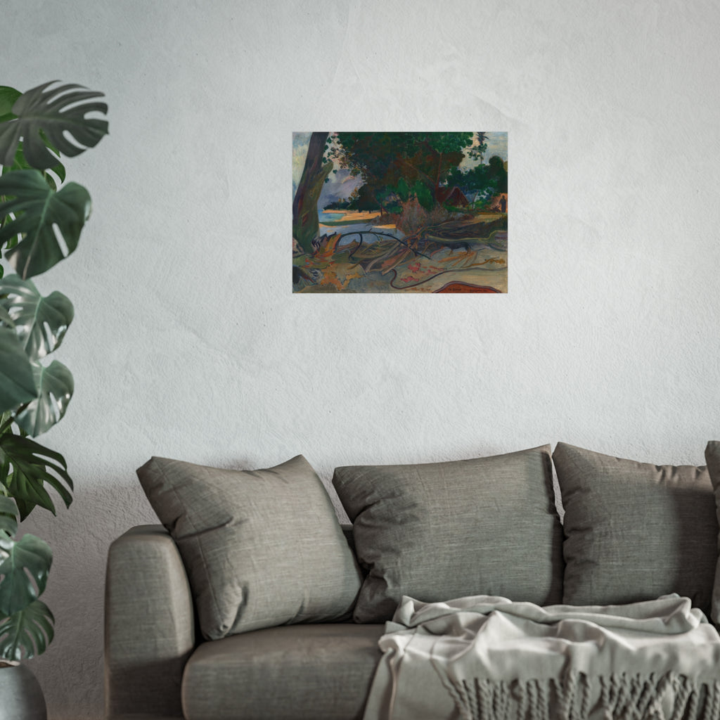 Paul Gauguin - Te burao (The Hibiscus Tree) | Fine Art Poster