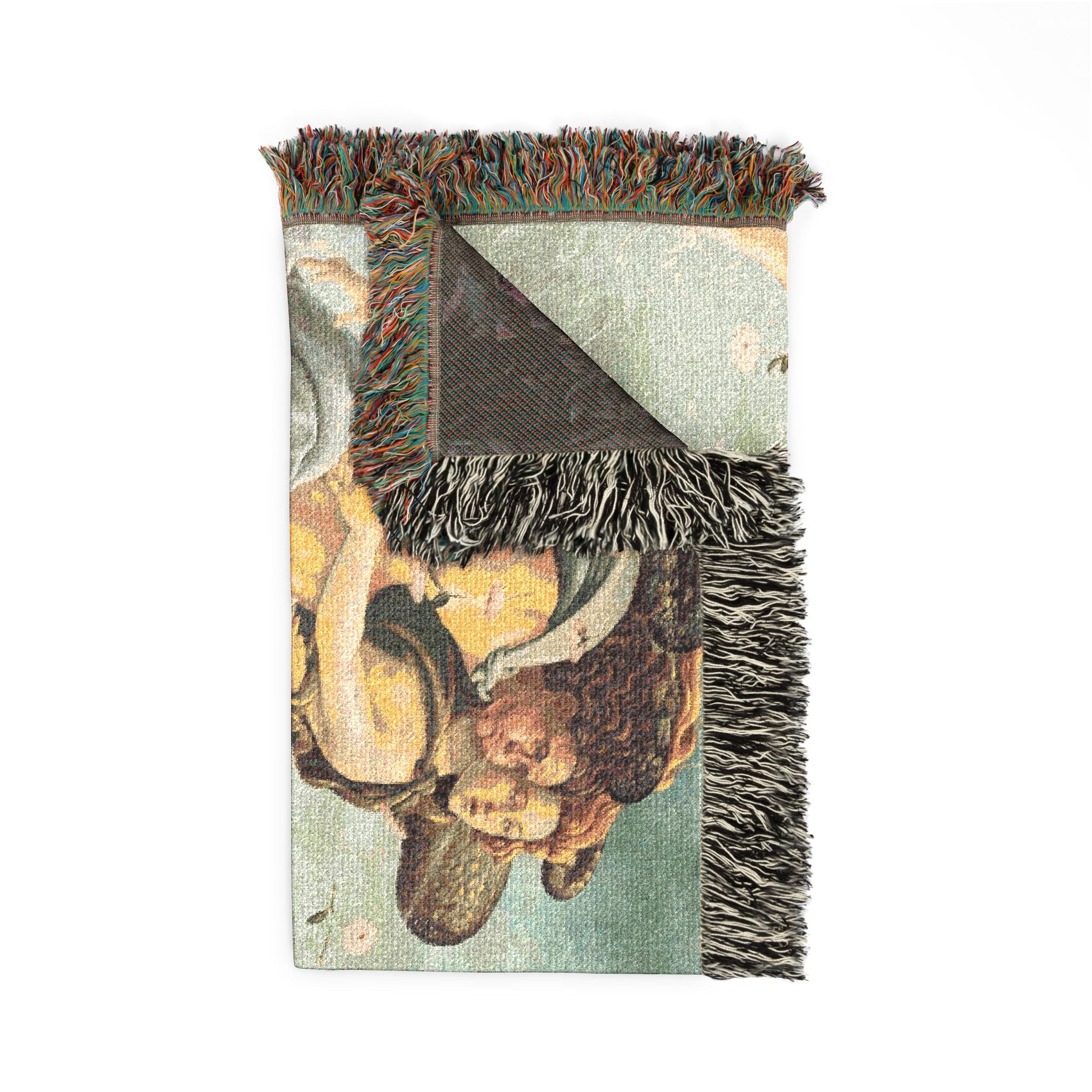Sandro Botticelli - La nascita di Venere - Google Art Project - edited | Woven Tapestry Blanket