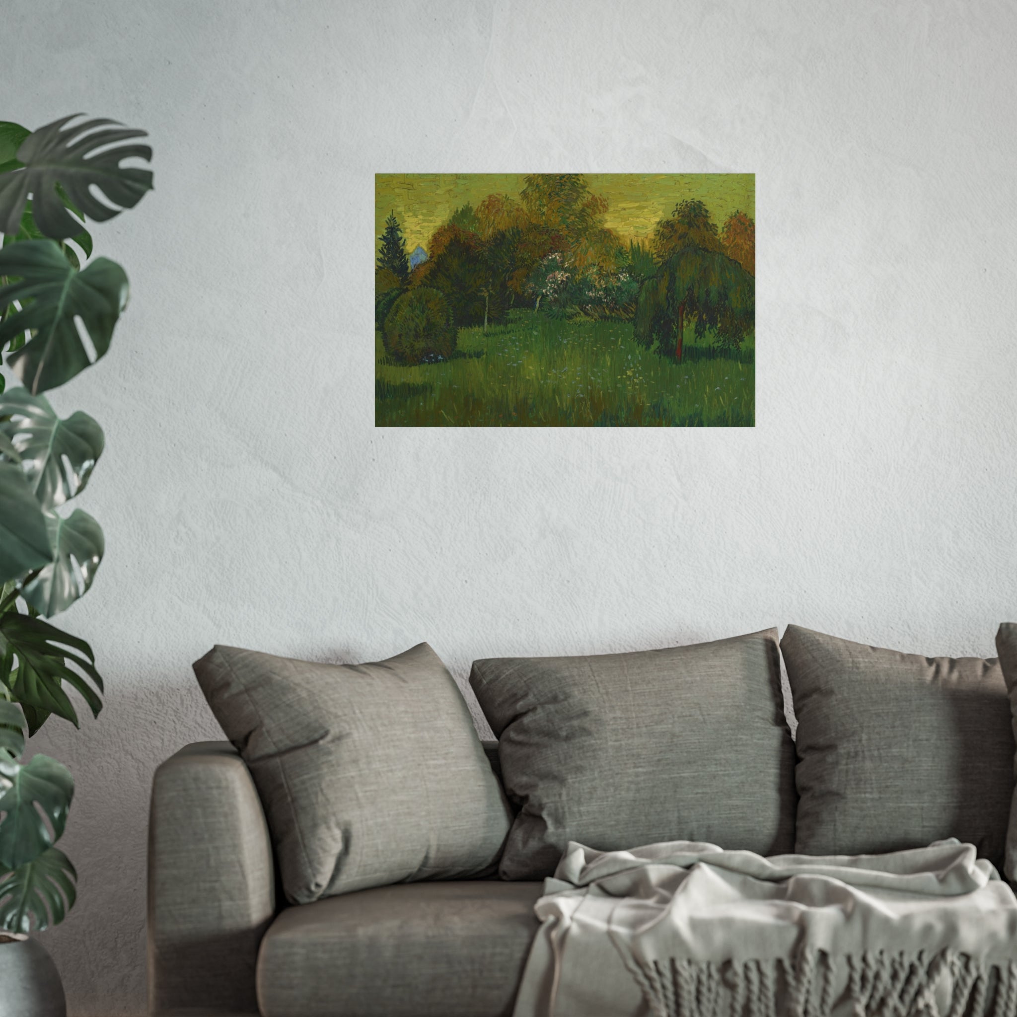 Vincent van Gogh - The Poet's Garden | Fine Art Poster