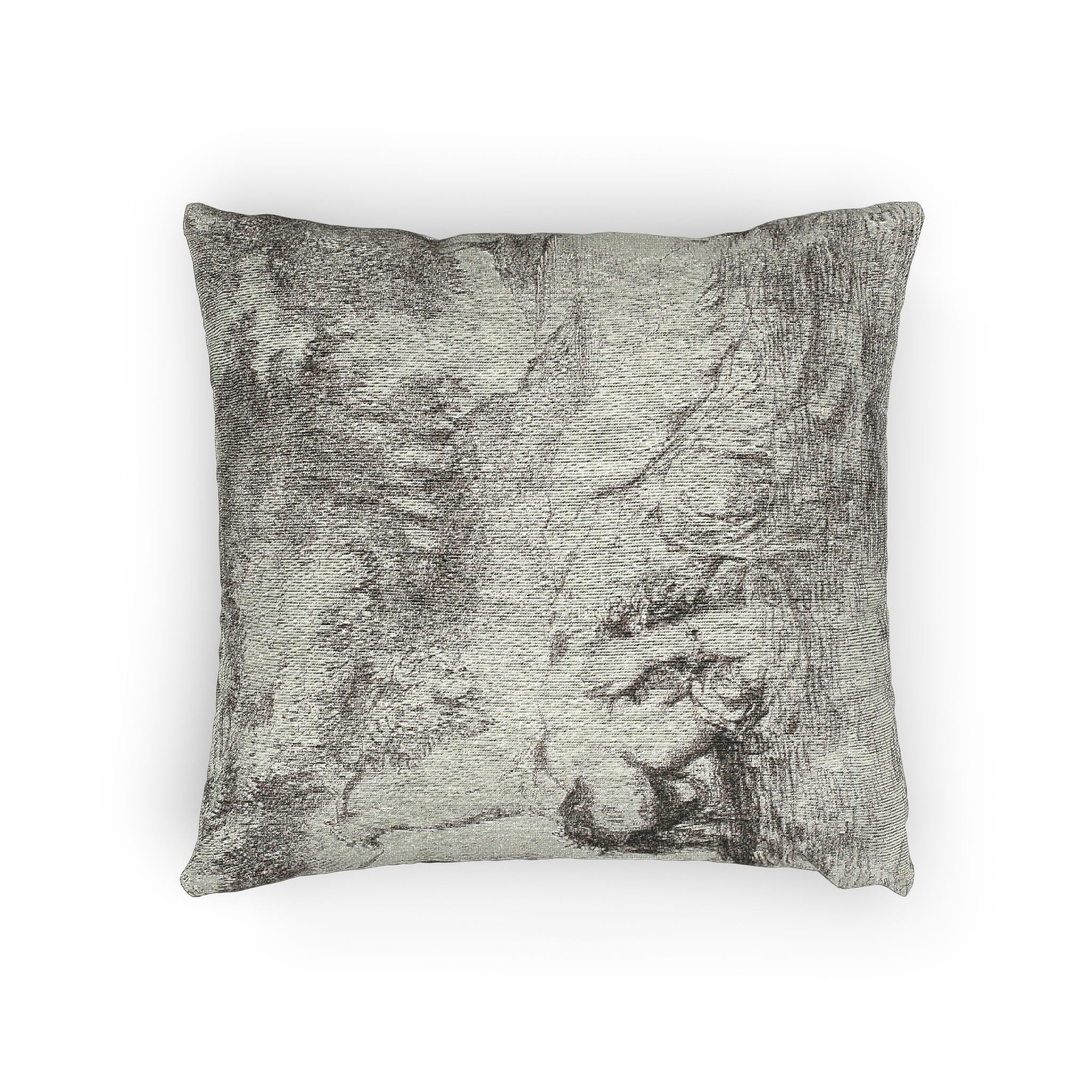Eugène Delacroix - Ophelia's Death | Woven Pillow