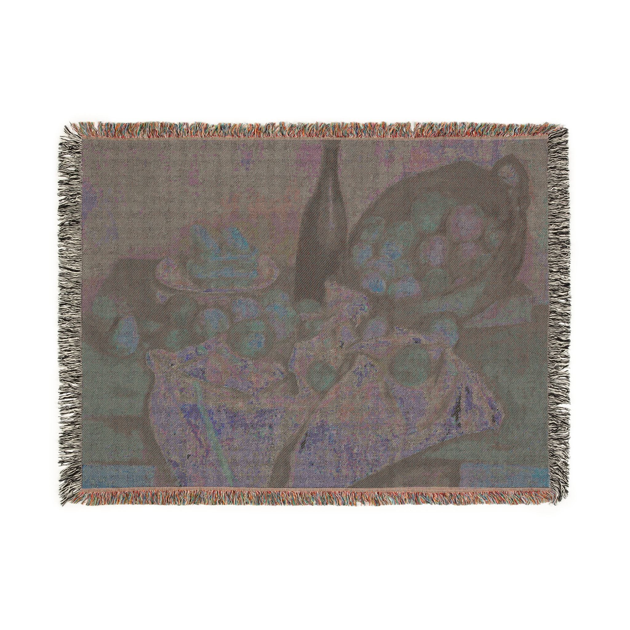 Paul Cezanne - The Basket of Apples | Woven Tapestry Blanket